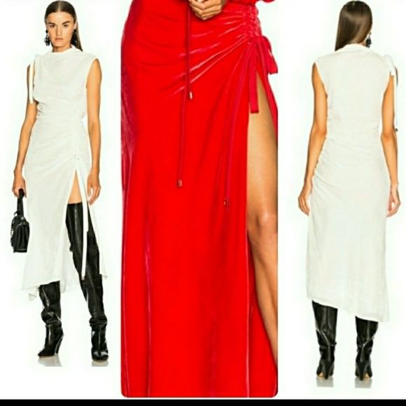 Monse Luxurious Velvet Drawstring Gown - Picture 5 of 8